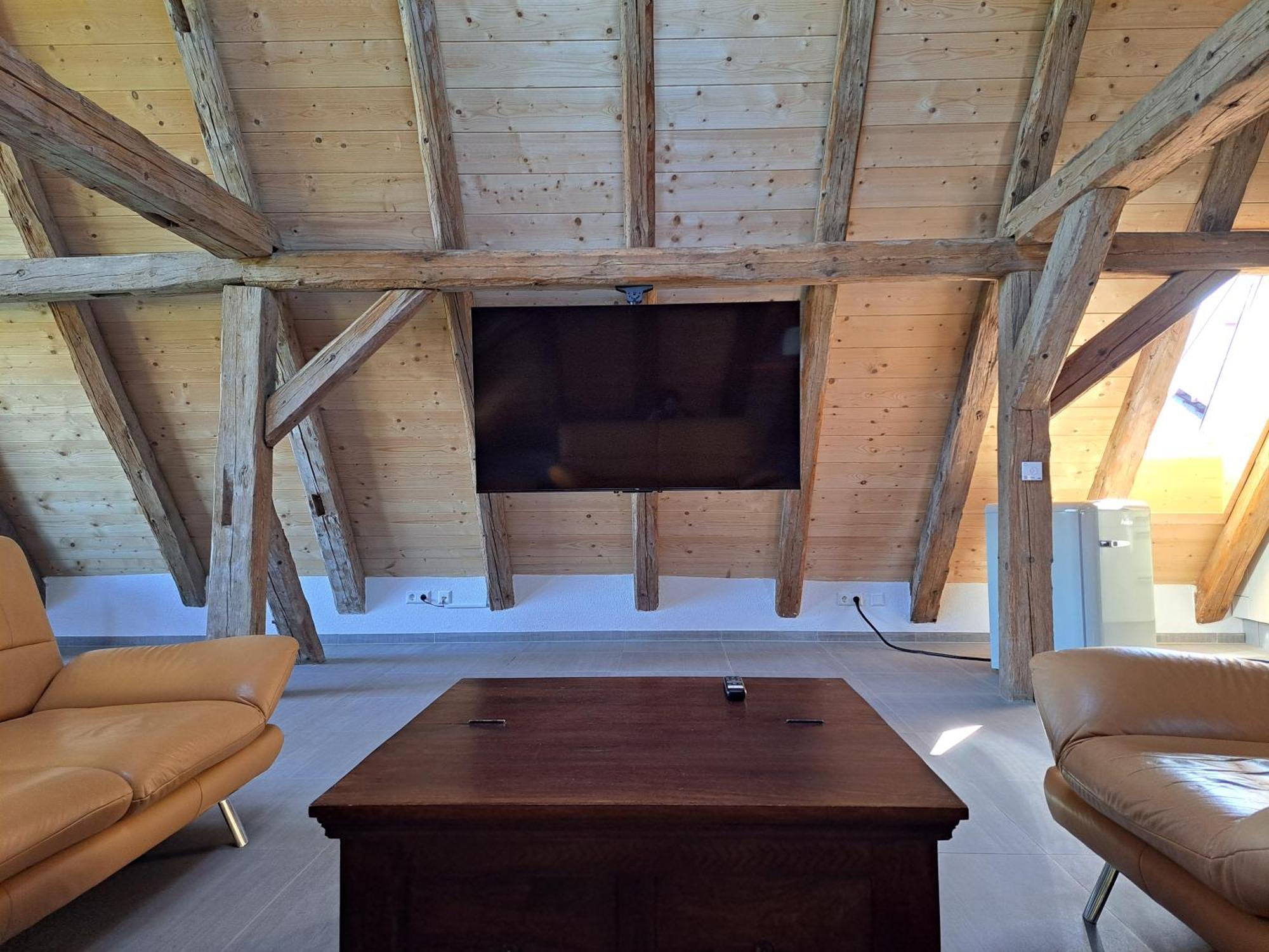 Ferienwohnung Heuboden Hüfingen エクステリア 写真
