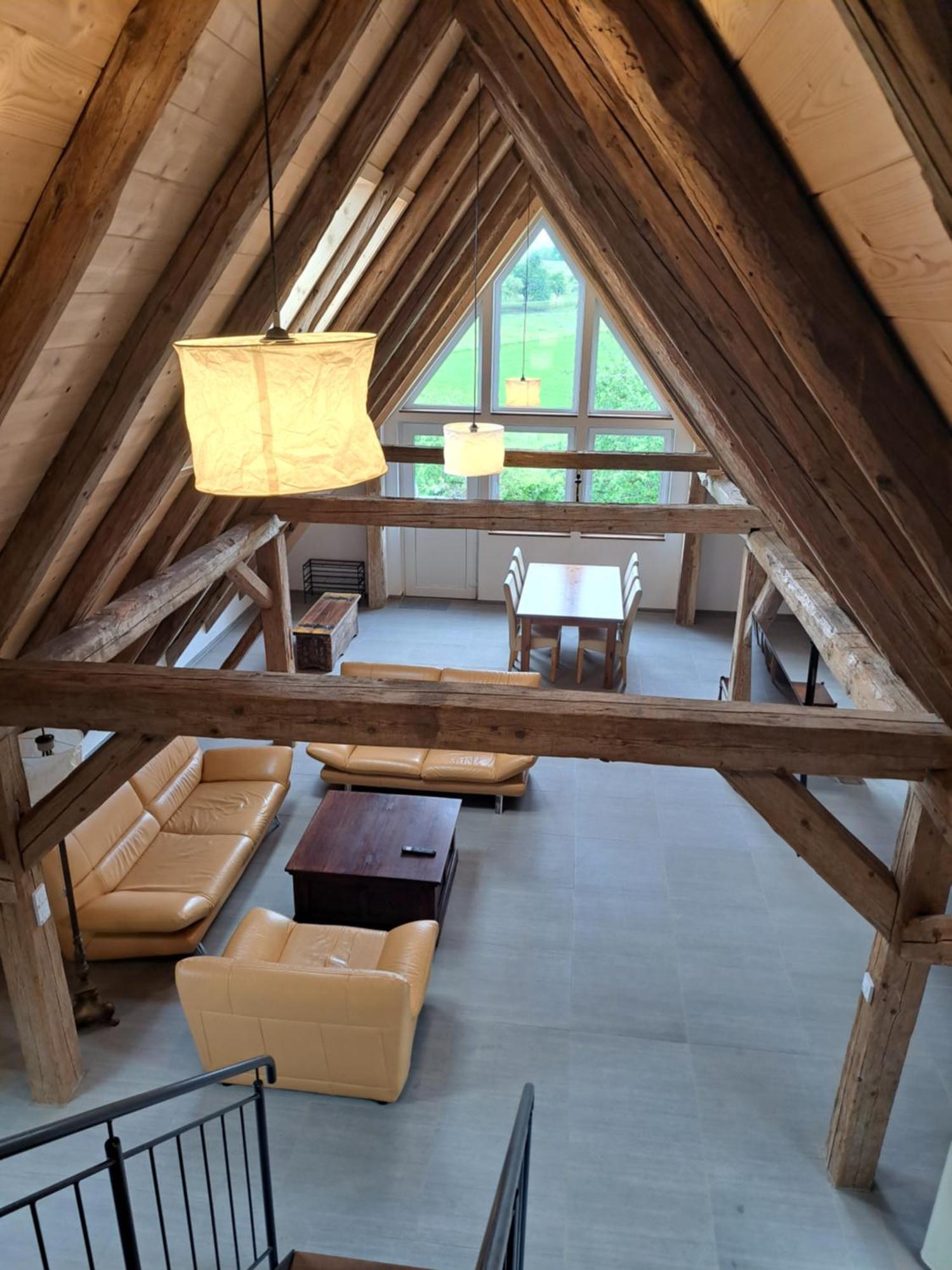 Ferienwohnung Heuboden Hüfingen エクステリア 写真